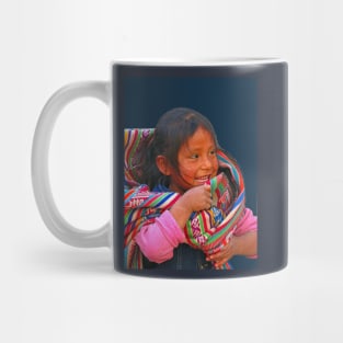 A Little Peruvian Girl Mug